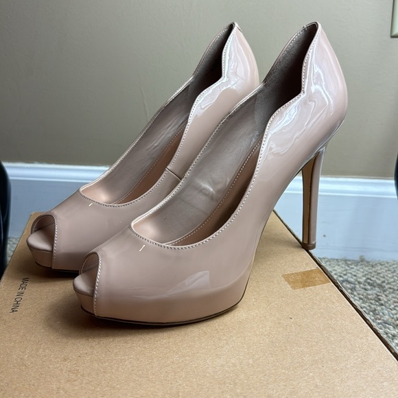 NWOT - Nine West Womens Hilare Pump, Barely Nude 110, Size 9.5 - Picture 4 of 16